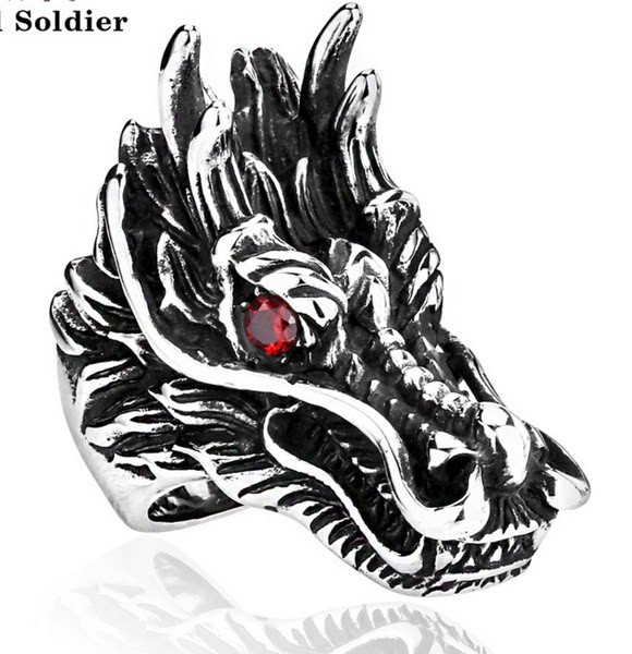 Ανδρικό δαχτυλίδι από ατσάλι τιτανίου με στάμπα