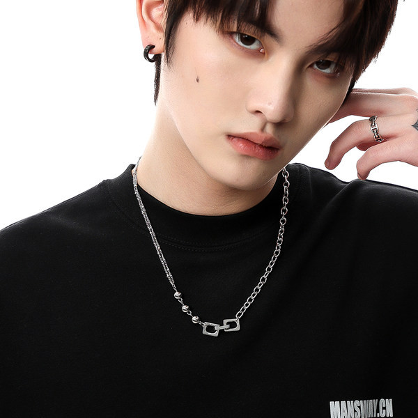 Ikdienas ķēdīte vīriešiem ar metāla aizdari