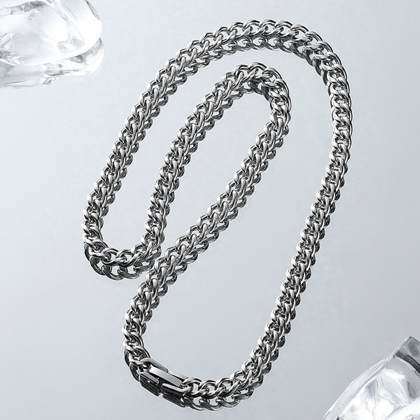 Titán acél lánc férfiaknak