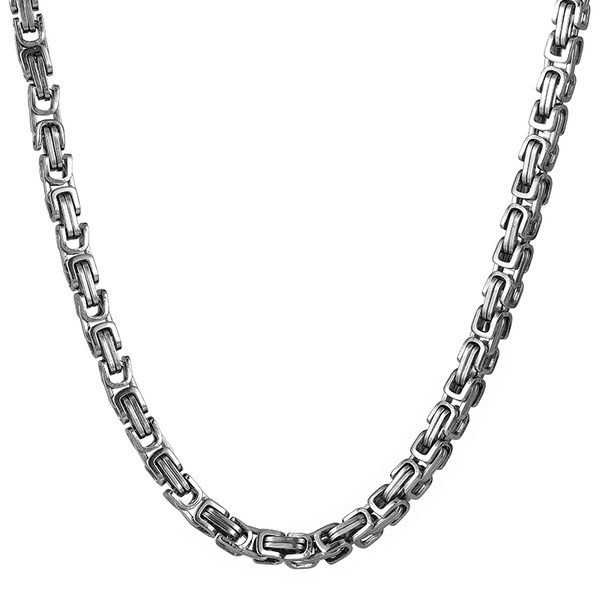 Vīriešu ikdienas titāna tērauda ķēde