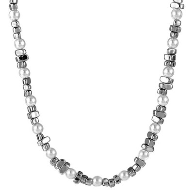 Ανδρική μοντέρνα αλυσίδα με διακοσμητικές πέρλες