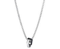 Ανδρική μοντέρνα αλυσίδα με κρεμαστό κρίκο