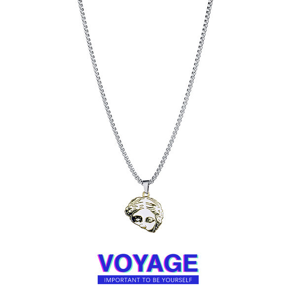 Ανδρική αλυσίδα με μενταγιόν casual μοντέλο