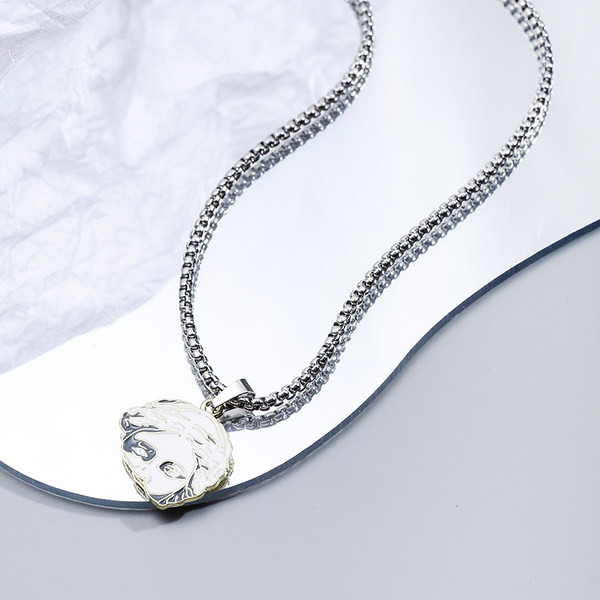 Ανδρική αλυσίδα με μενταγιόν casual μοντέλο