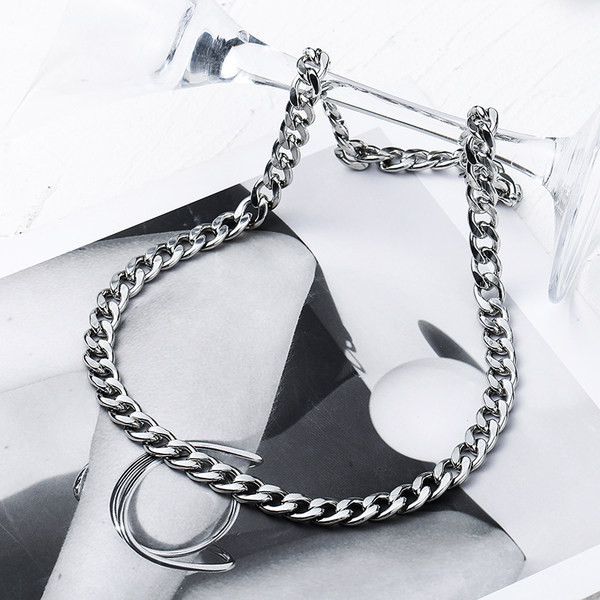 Vīriešu ikdienas tērauda pinuma ķēde