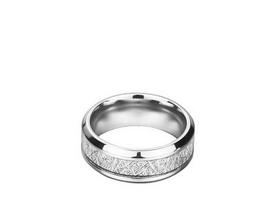 Rotējošais gredzens izgatavots no sudraba krāsas tērauda