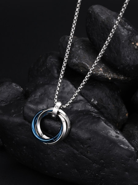 Vīriešu titāna tērauda ķēdes posma ķēde