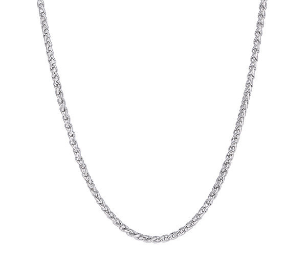 Ανδρική αλυσίδα - σε ασημί χρώμα