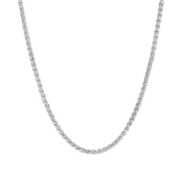 Ανδρική αλυσίδα - σε ασημί χρώμα