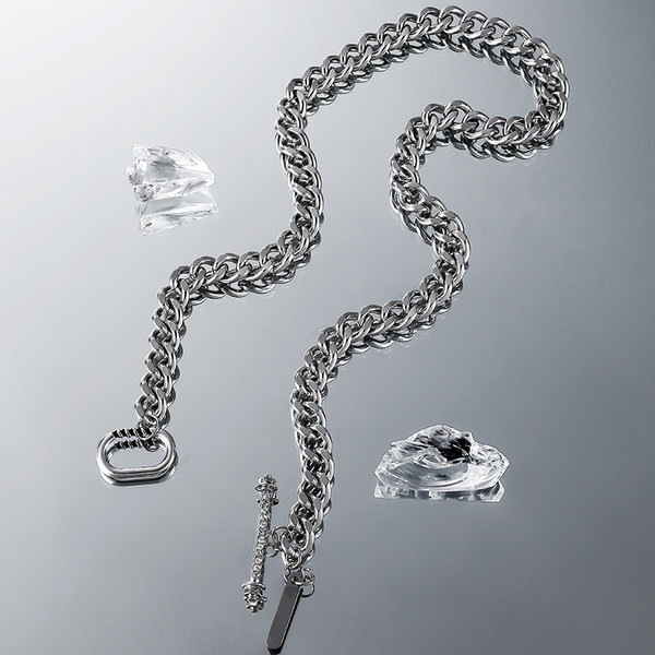 Férfi lánc ezüst színben