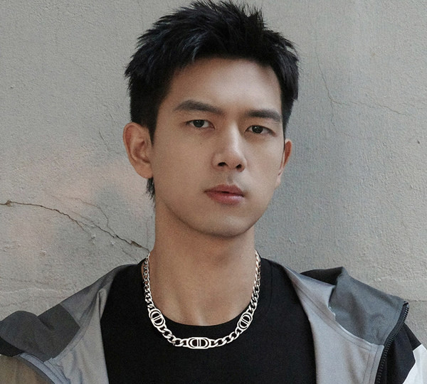 Vīriešu ķēde sudraba krāsā - ar lielu sietu