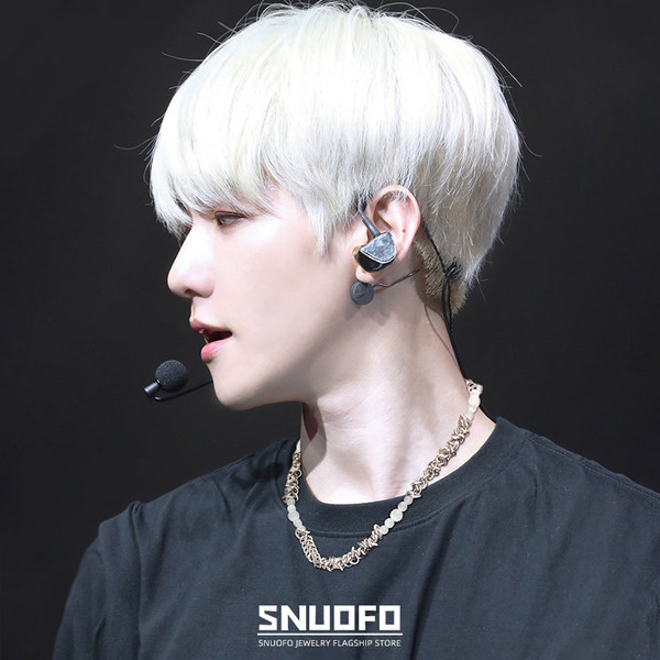 Νέο μοντέλο ανδρικό κολιέ με πέρλες