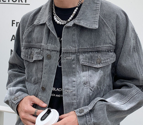 Férfi lánc díszgyöngyökkel