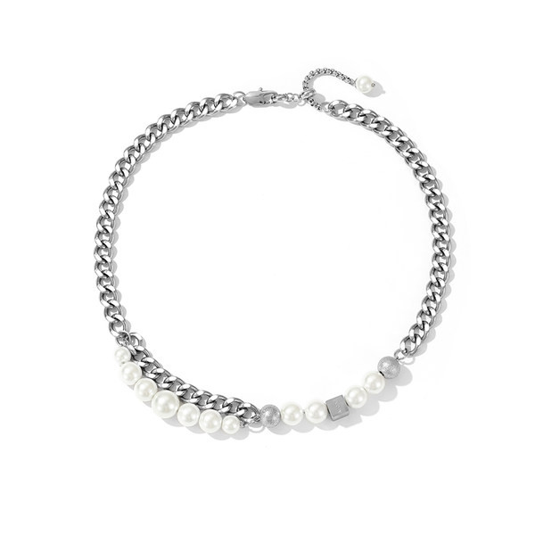 Férfi lánc díszgyöngyökkel