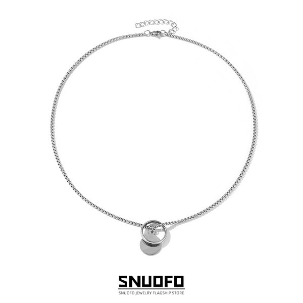 Αλυσίδα από τιτάνιο με μενταγιόν