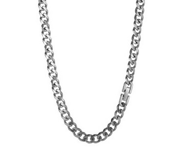 Ανδρική αλυσίδα από χάλυβα καθαρού μοντέλου