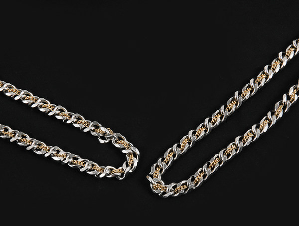 Alkalmi férfi titán acéllánc