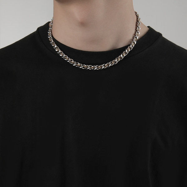 Alkalmi férfi titán acéllánc