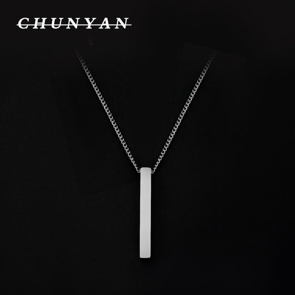 Νέο μοντέλο αλυσίδα με μενταγιόν - μαύρο και ασημί χρώμα