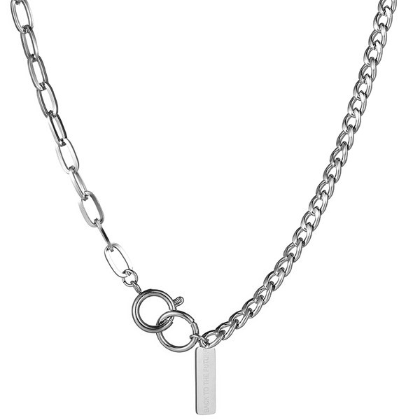 Titán acél lánc négyzet alakú függővel