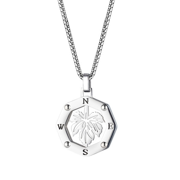 Titāna tērauda kulonu ķēde vīriešiem