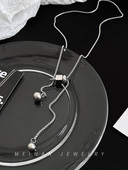 Modern férfi állítható titán acél lánc