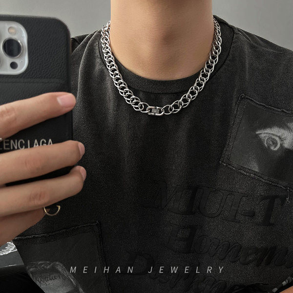 Novi model muškog lanca od titan čelika