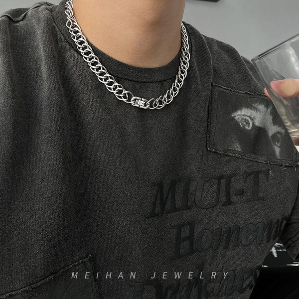 Novi model muškog lanca od titan čelika