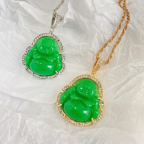 Vīriešu kaklarota ar Budas kulonu