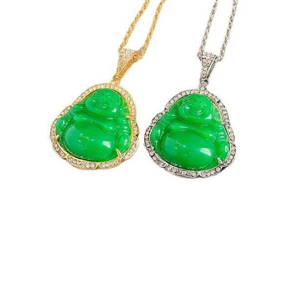 Vīriešu kaklarota ar Budas kulonu