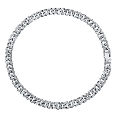 Modern férfi lánc két színben