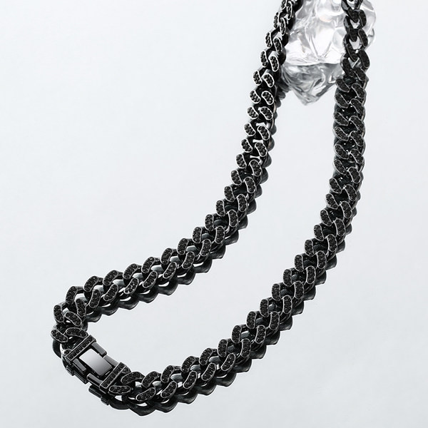 Modern férfi lánc két színben