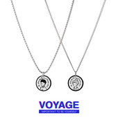 Titán acél függőlánc férfiaknak