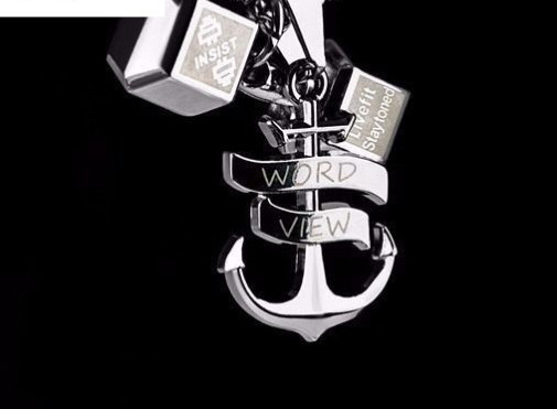 Vīriešu titāna tērauda ķēde ar hanteles kulonu