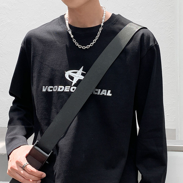 Lanac od titanijskog čelika s perlama