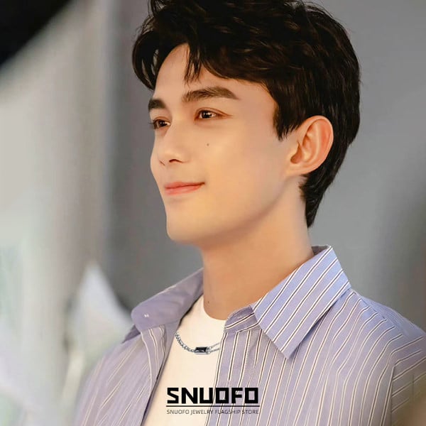 Új modell férfi lánc díszkővel