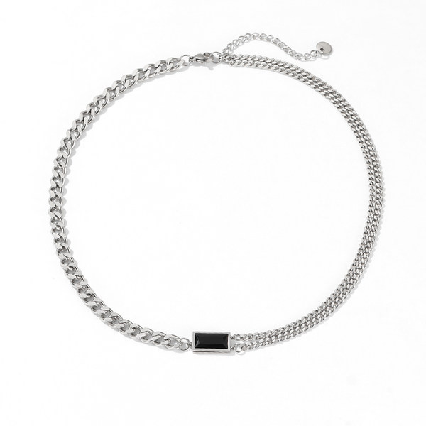 Új modell férfi lánc díszkővel