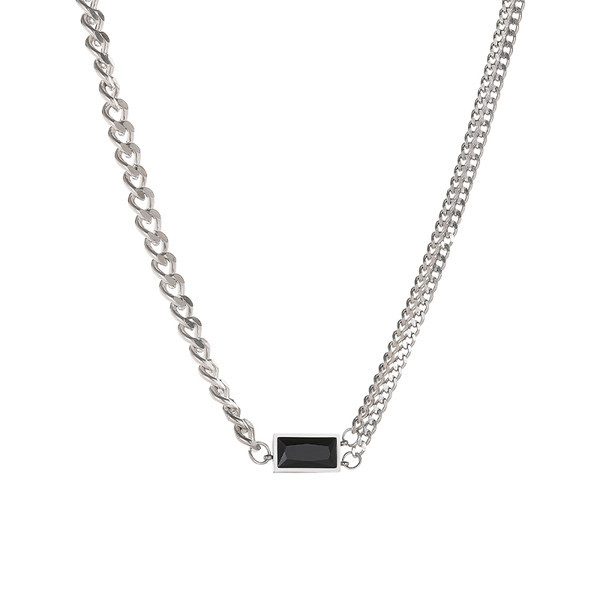 Új modell férfi lánc díszkővel