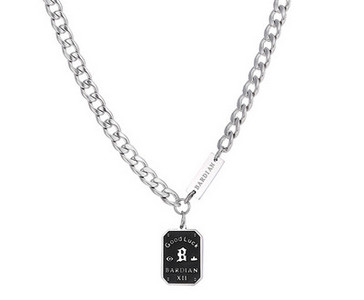 Moderna vīriešu ķēde ar titāna tērauda kulonu