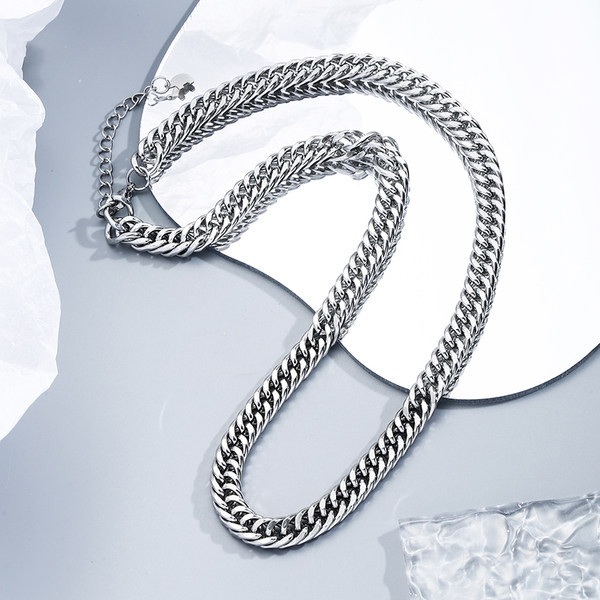 Titán acél lánc 60 cm hosszúsággal