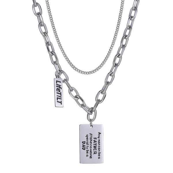 Divrindu kulonu ķēde vīriešiem