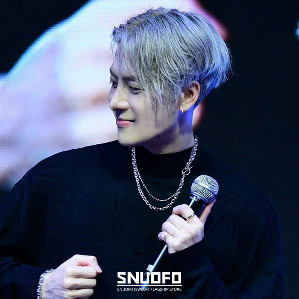 Divslāņu vīriešu ķēde ar kulonu no tērauda