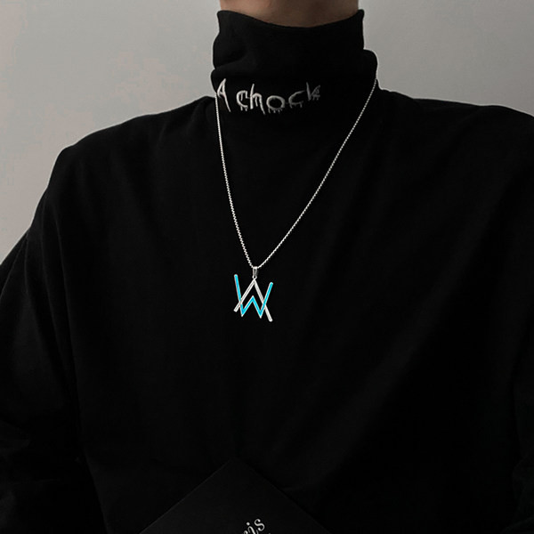 Férfi lánc - medállal