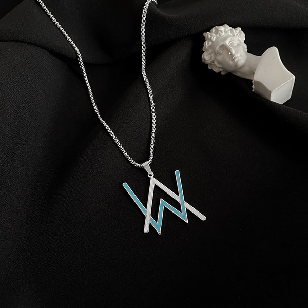 Férfi lánc - medállal