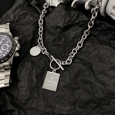 Vīriešu ķēde ar kulonu