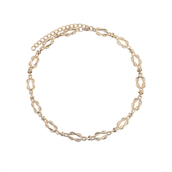 Vīriešu ķēdīte ar sudraba pinumu