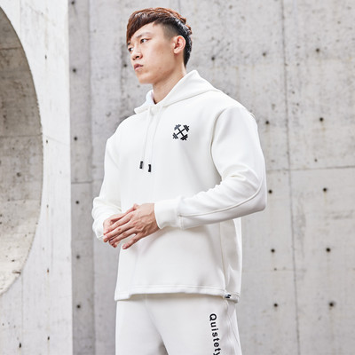 Vīriešu bikses ar uzrakstu un kabatu