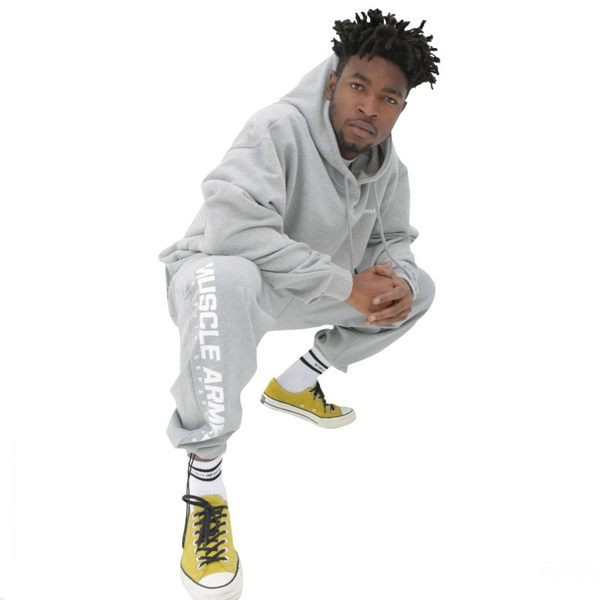 Vīriešu ikdienas bikses ar uzrakstiem