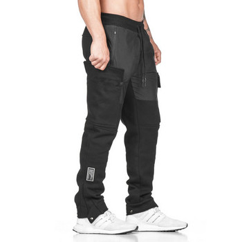 Ежедневен спортен панталон с връзки и странични джобове