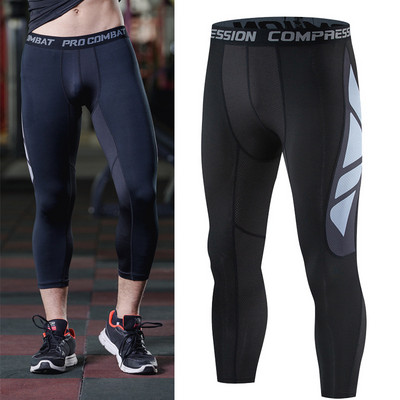 Gyorsan száradó férfi sportleggings